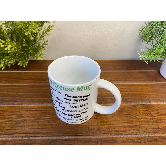 Retro Golfers Excuse Mug - Picture 4 of 4